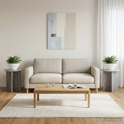 Supporto per piante 2 pcs Grigio Sonoma 40 x 40 x 40 cm | homemem39