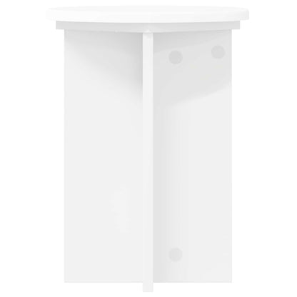 Supporto per piante 2 pz Bianco Ø29,5 x 40 cm