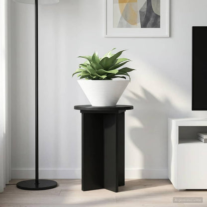 Supporto per piante 2 pcs Nero Ø29,5 x 40 cm | homemem39