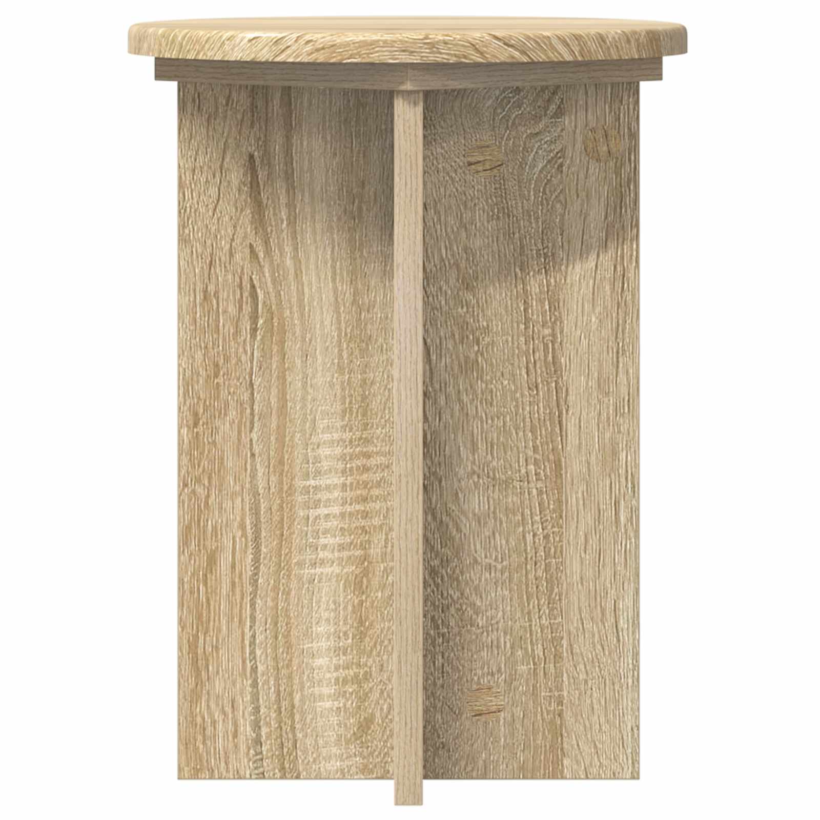 Supporto per piante 2 pcs Rovere Sonoma Ø29,5 x 40 cm | homemem39