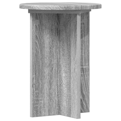 Supporto per piante 2 pcs Grigio Sonoma Ø29,5 x 40 cm | homemem39