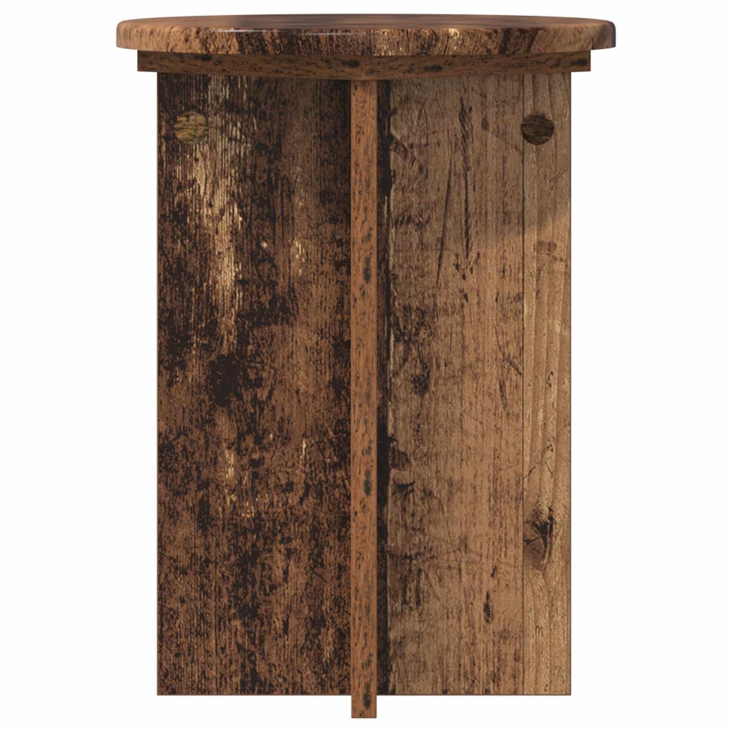 Supporto per piante 2 pcs Legno antico Ø29,5 x 40 cm | homemem39