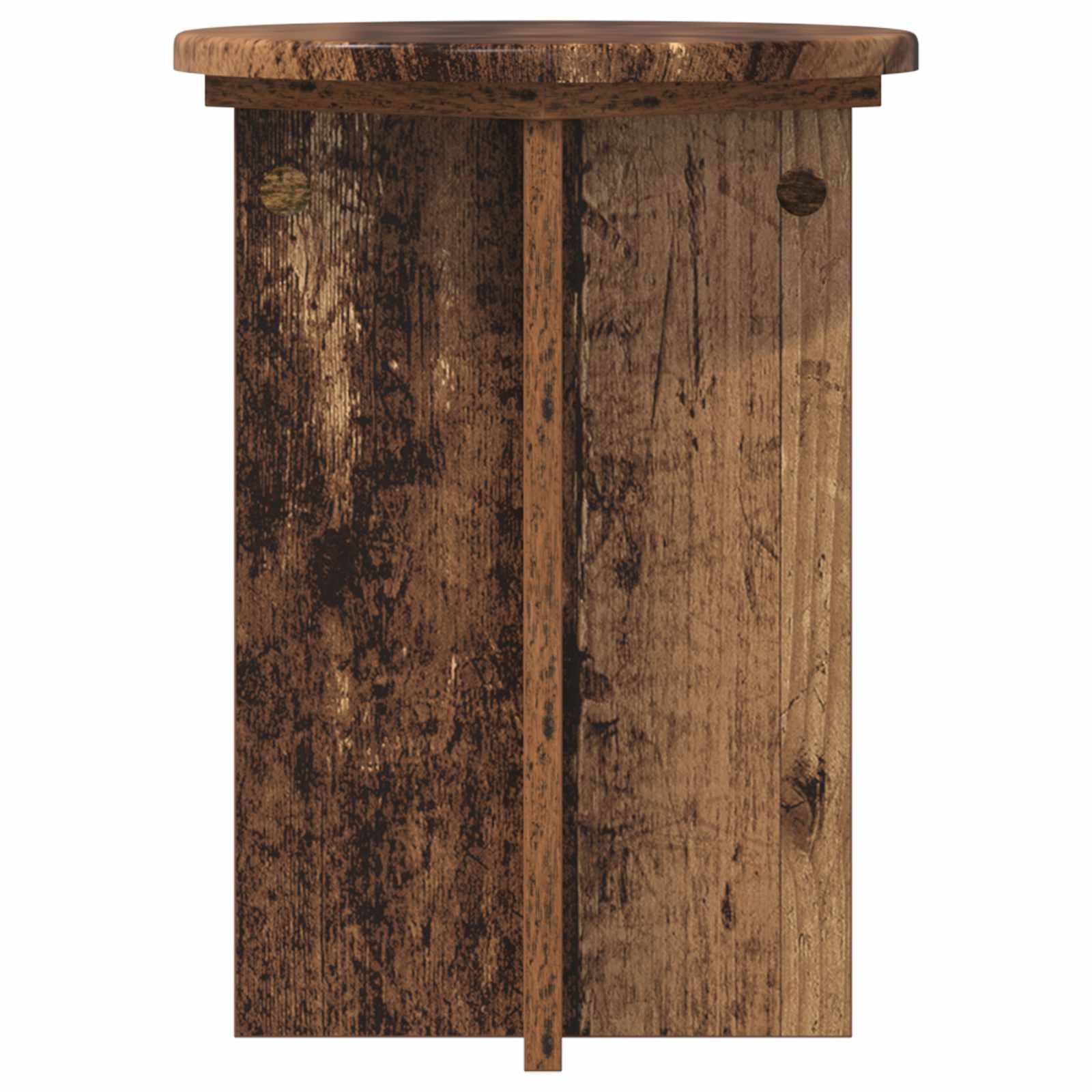 Supporto per piante 2 pcs Legno antico Ø29,5 x 40 cm | homemem39