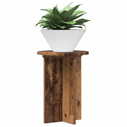 Supporto per piante 2 pcs Legno antico Ø29,5 x 40 cm | homemem39