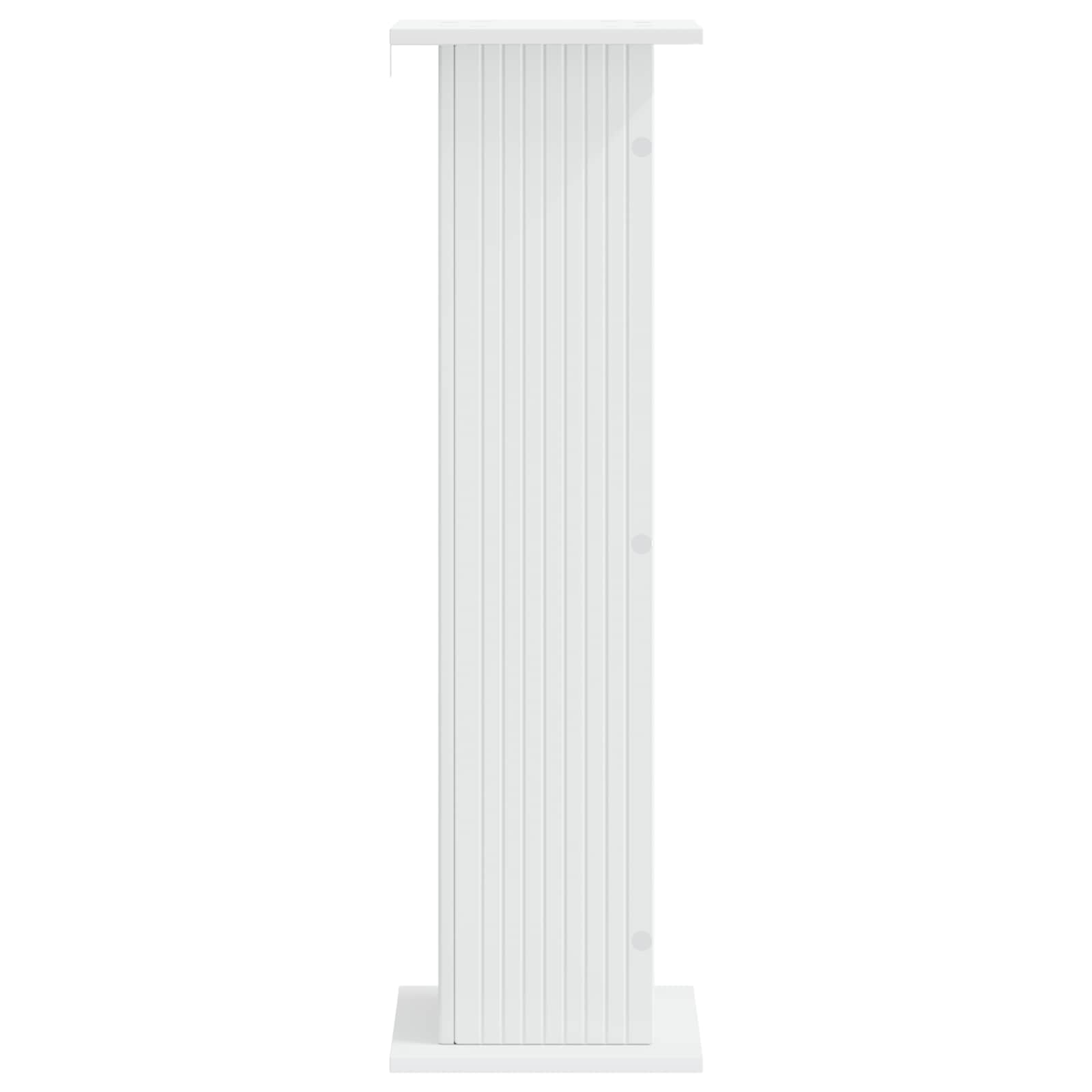 Supporto per piante 2 pcs Bianco 30,5 x 30 x 100,5 cm | homemem39