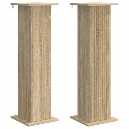 Supporto per piante 2 pcs Rovere Sonoma 30,5 x 30 x 100,5 cm | homemem39