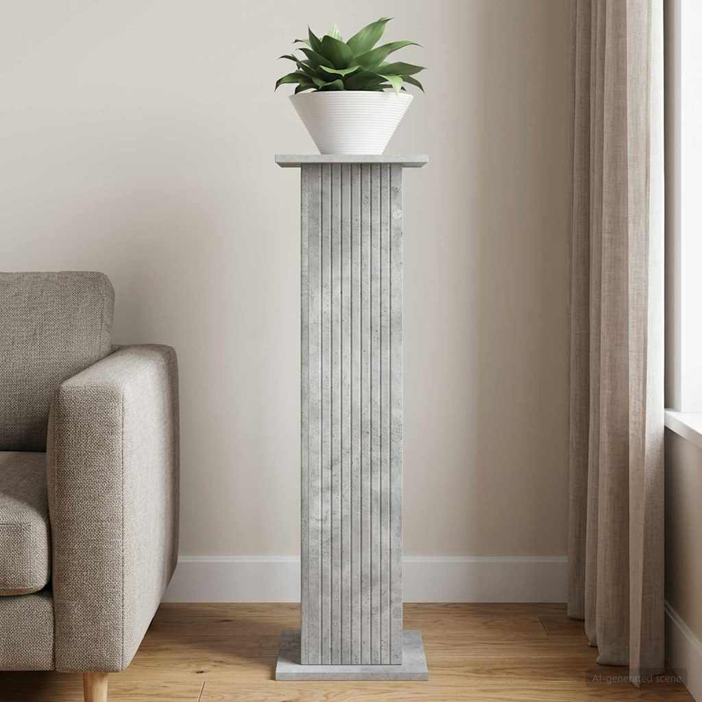 Supporto per piante Grigio Cemento 30,5 x 30 x 100,5 cm | homemem39