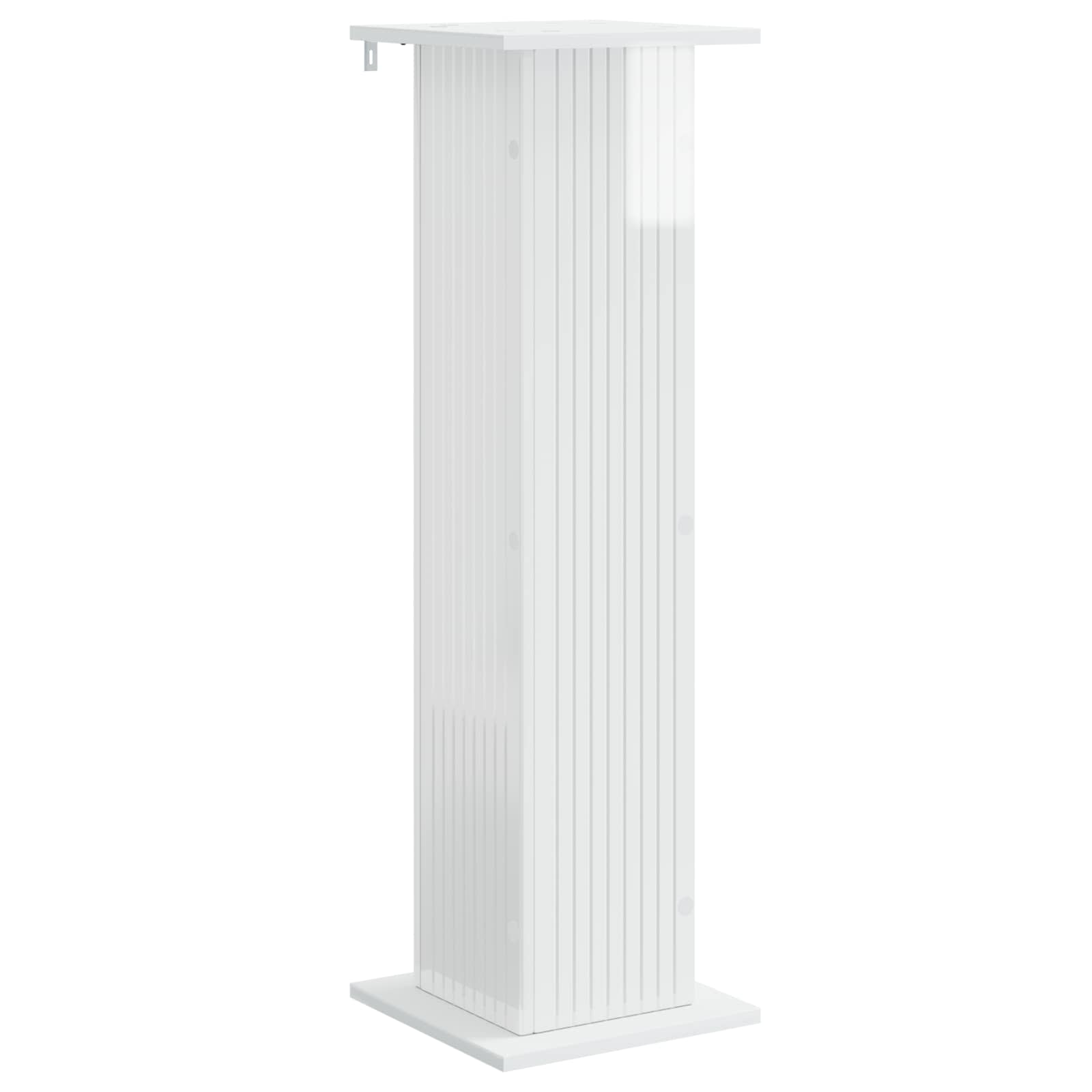 Supporto per piante Bianco Lucido 30,5 x 30 x 100,5 cm | homemem39