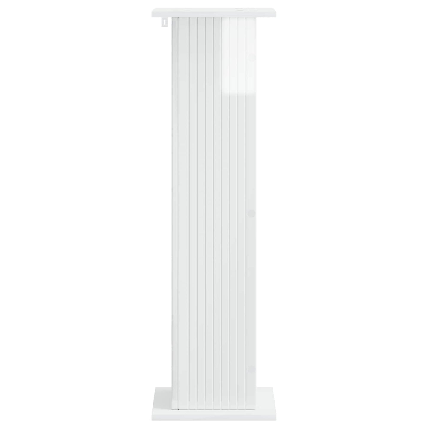 Supporto per piante Bianco Lucido 30,5 x 30 x 100,5 cm | homemem39