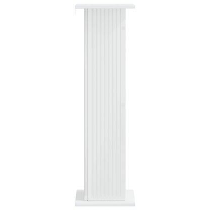 Supporto per piante Bianco Lucido 30,5 x 30 x 100,5 cm | homemem39