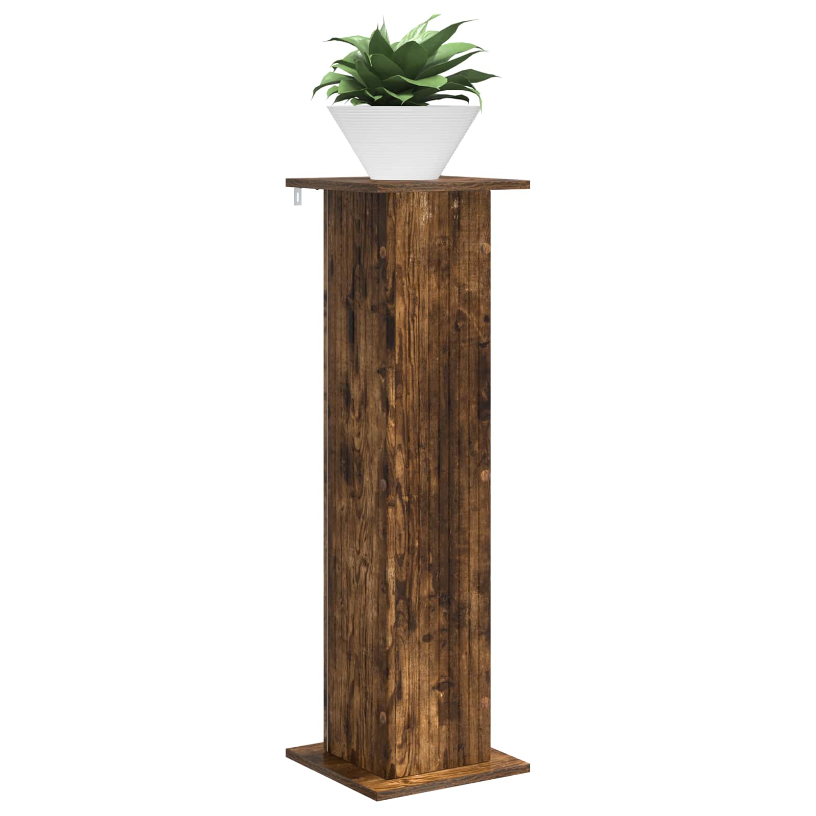 Supporto per piante 2 pcs Rovere Fumo 30,5 x 30 x 100,5 cm | homemem39