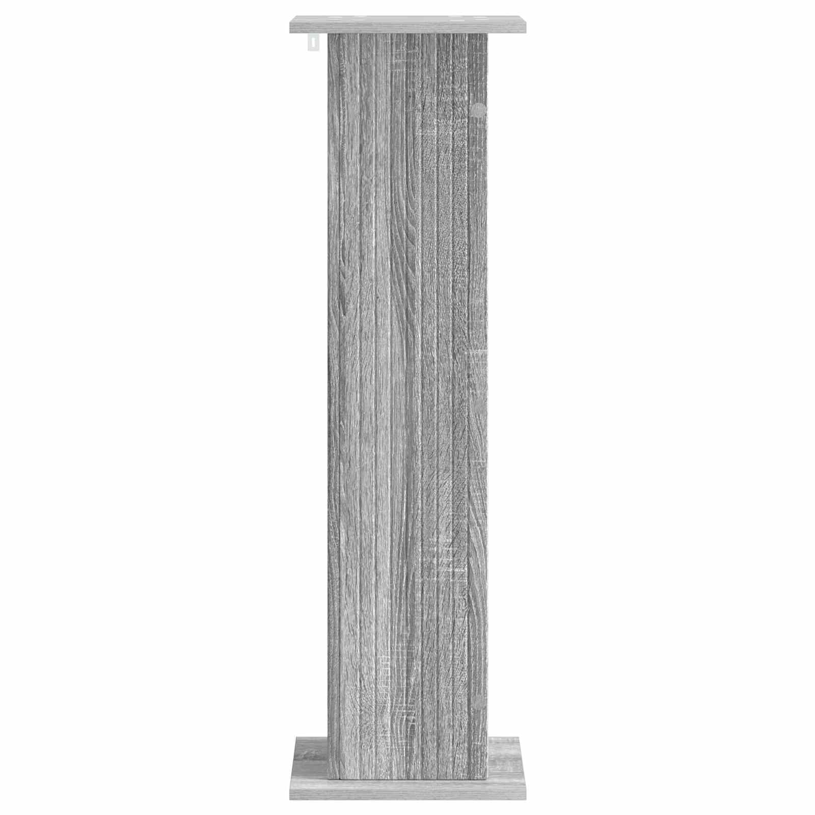 Supporto per piante Grigio Sonoma 30,5 x 30 x 100,5 cm | homemem39