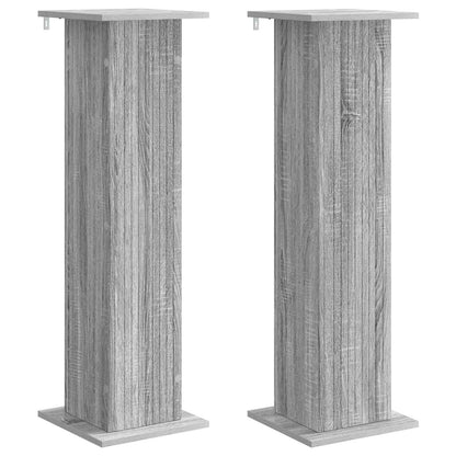 Supporto per piante 2 pcs Grigio Sonoma 30,5 x 30 x 100,5 cm | homemem39
