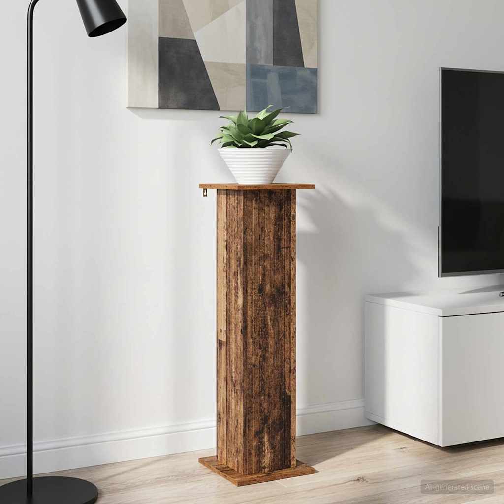 Supporto per piante Legno antico 30,5 x 30 x 100,5 cm | homemem39