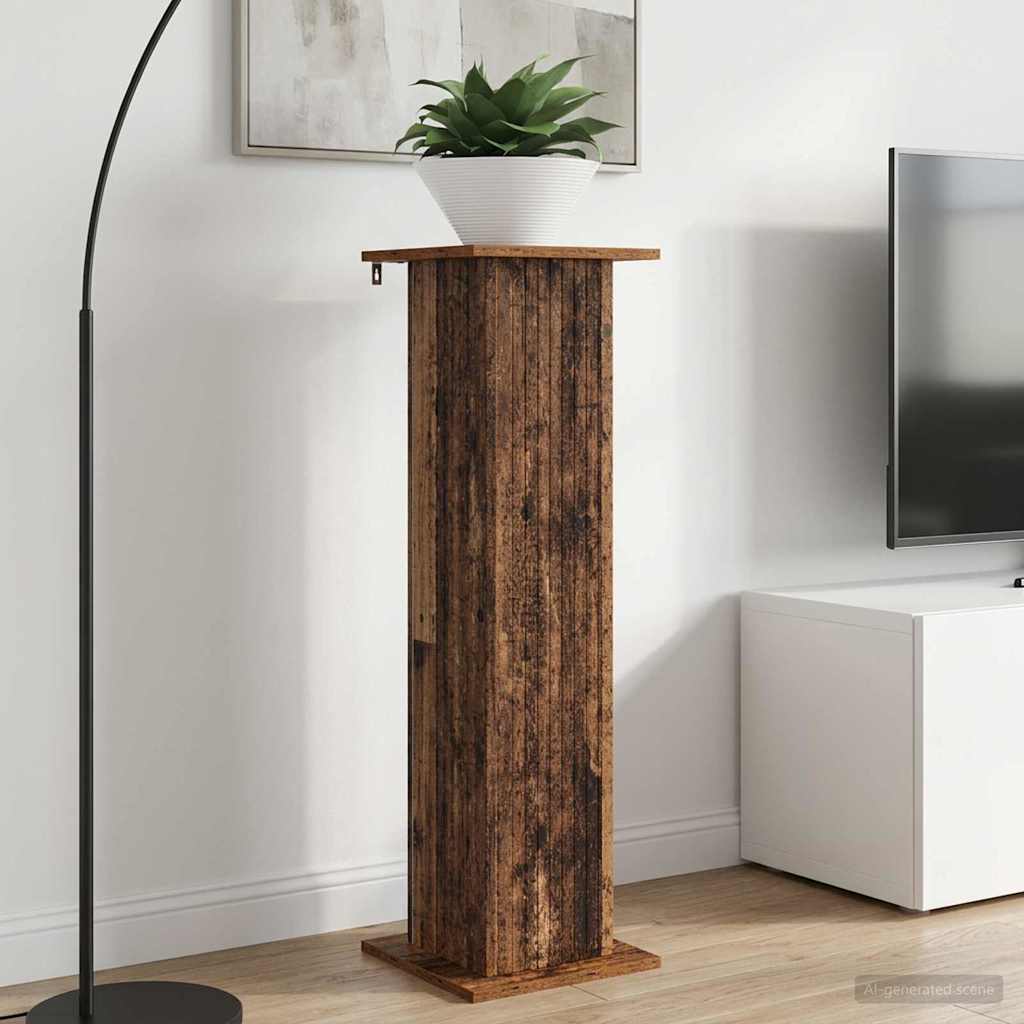 Supporto per piante 2 pcs Legno antico 30,5 x 30 x 100,5 cm | homemem39