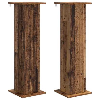 Supporto per piante 2 pcs Legno antico 30,5 x 30 x 100,5 cm | homemem39