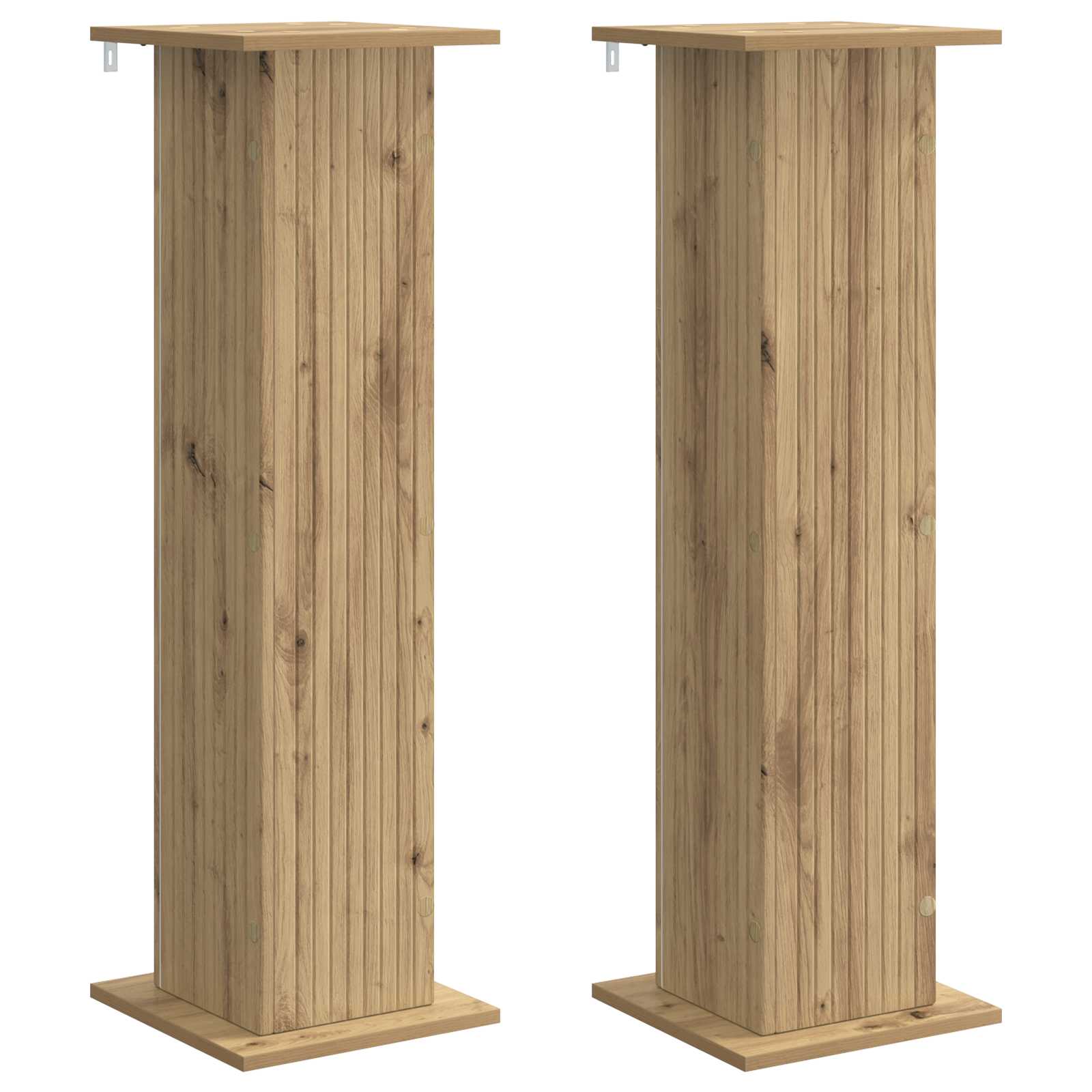 Supporto per piante 2 pcs Rovere Artigianale | homemem39