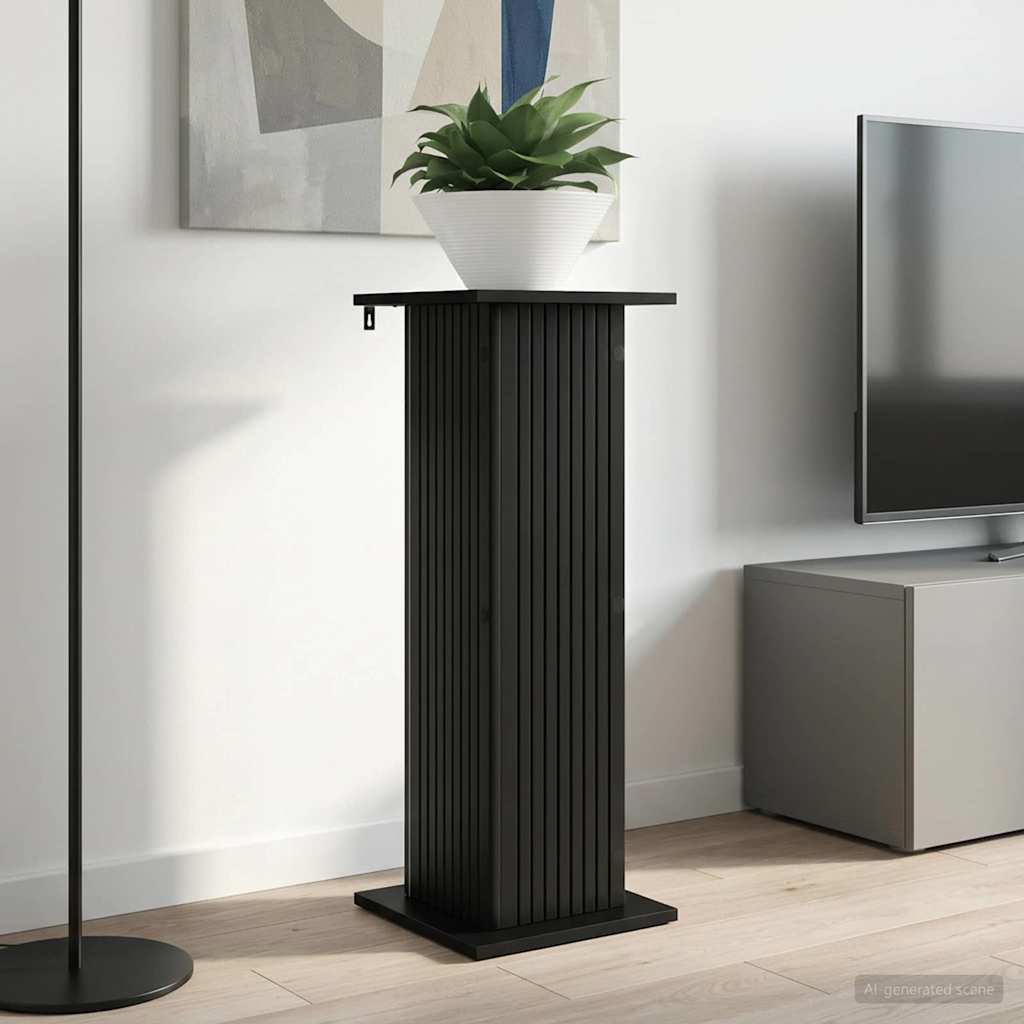 Supporto per piante 2 pcs Nero 30,5 x 30 x 80,5 cm | homemem39