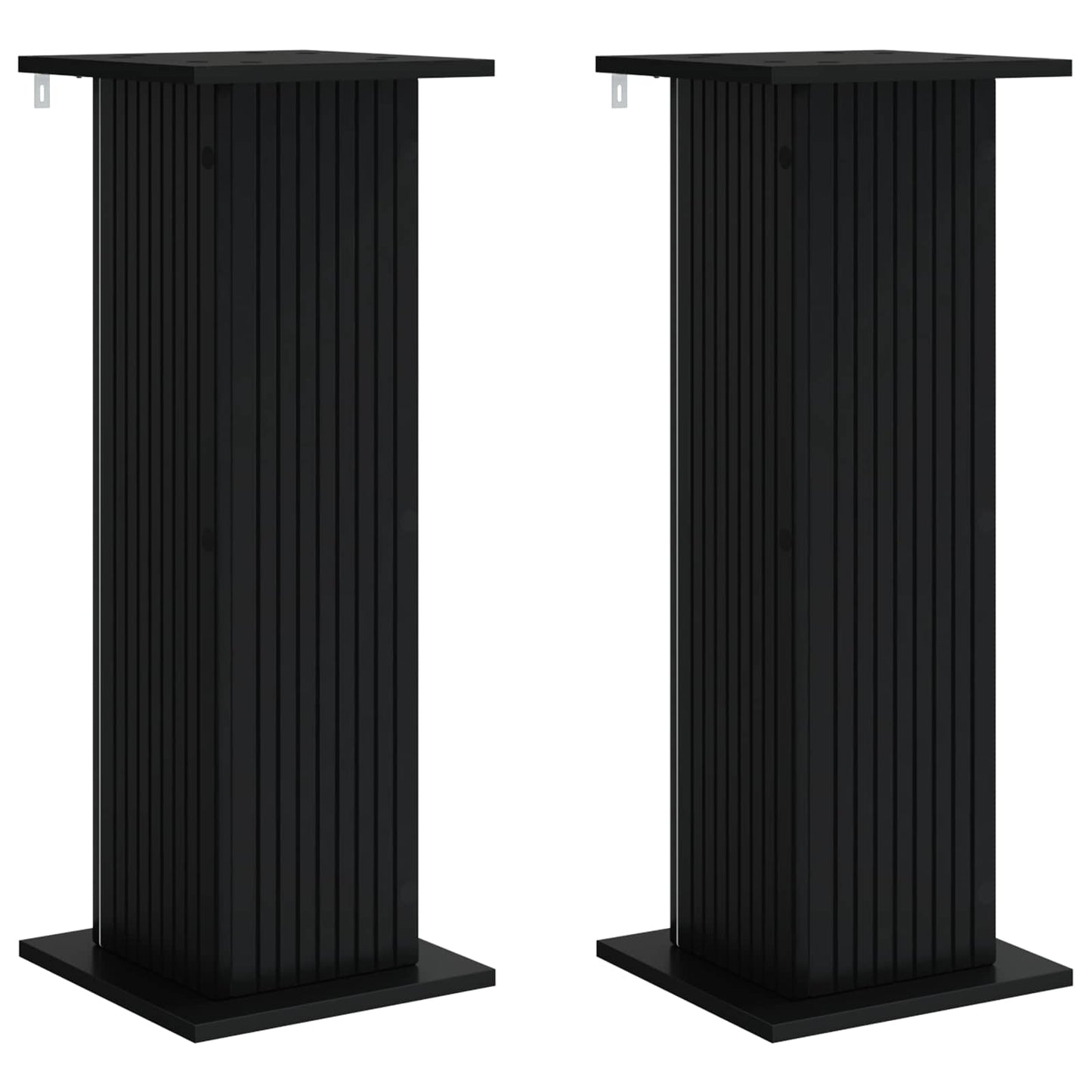 Supporto per piante 2 pcs Nero 30,5 x 30 x 80,5 cm | homemem39