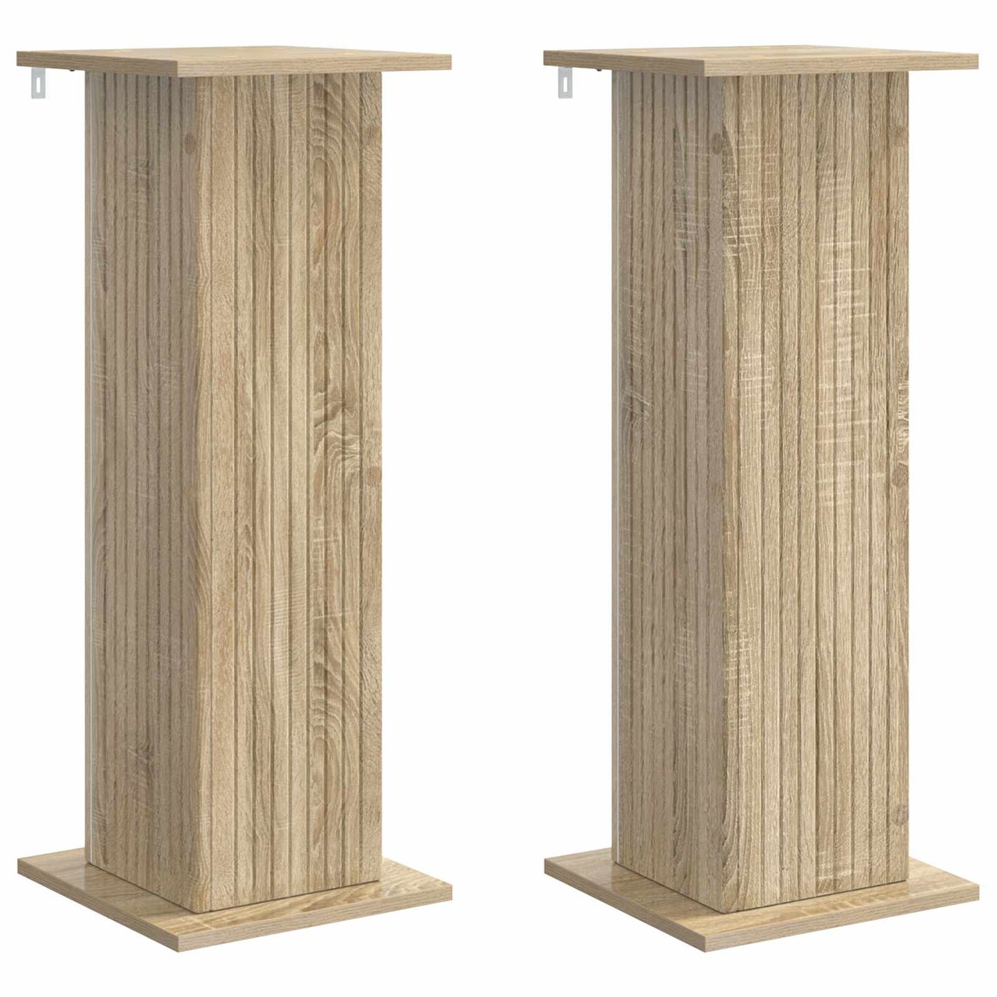 Supporto per piante 2 pcs Rovere Sonoma 30,5 x 30 x 80,5 cm | homemem39