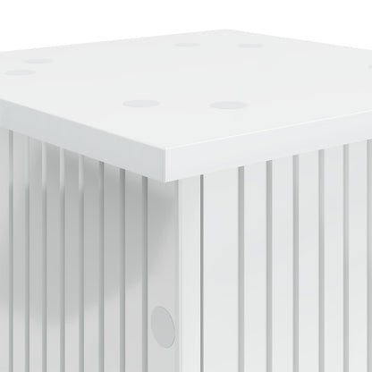 Supporto per piante Bianco Lucido 30,5 x 30 x 80,5 cm | homemem39