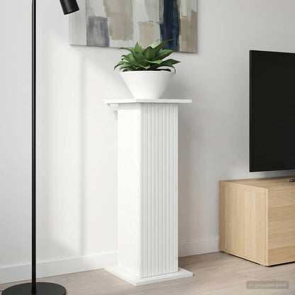 Supporto per piante Bianco Lucido 30,5 x 30 x 80,5 cm | homemem39