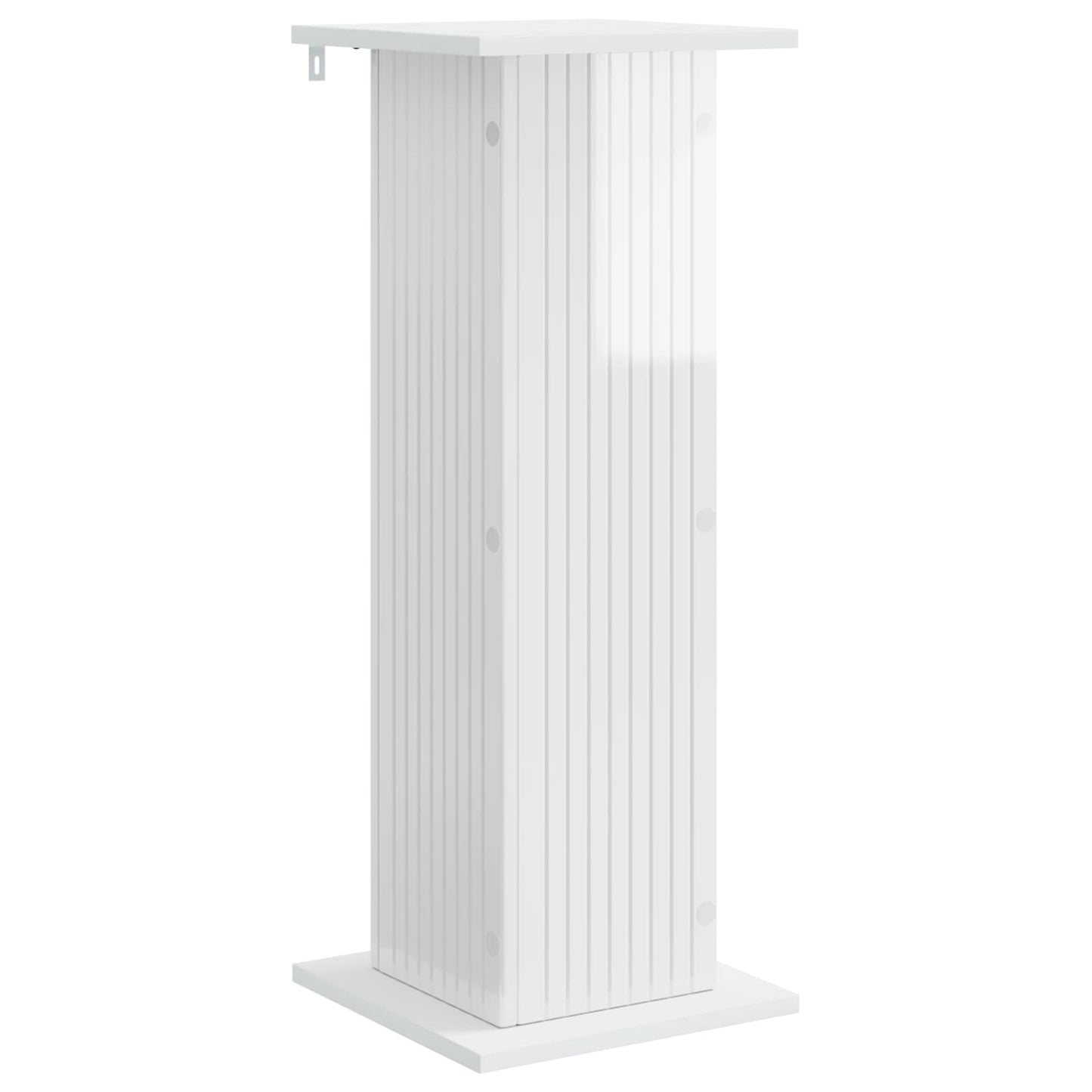 Supporto per piante Bianco Lucido 30,5 x 30 x 80,5 cm | homemem39