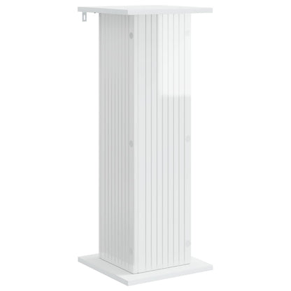 Supporto per piante Bianco Lucido 30,5 x 30 x 80,5 cm | homemem39