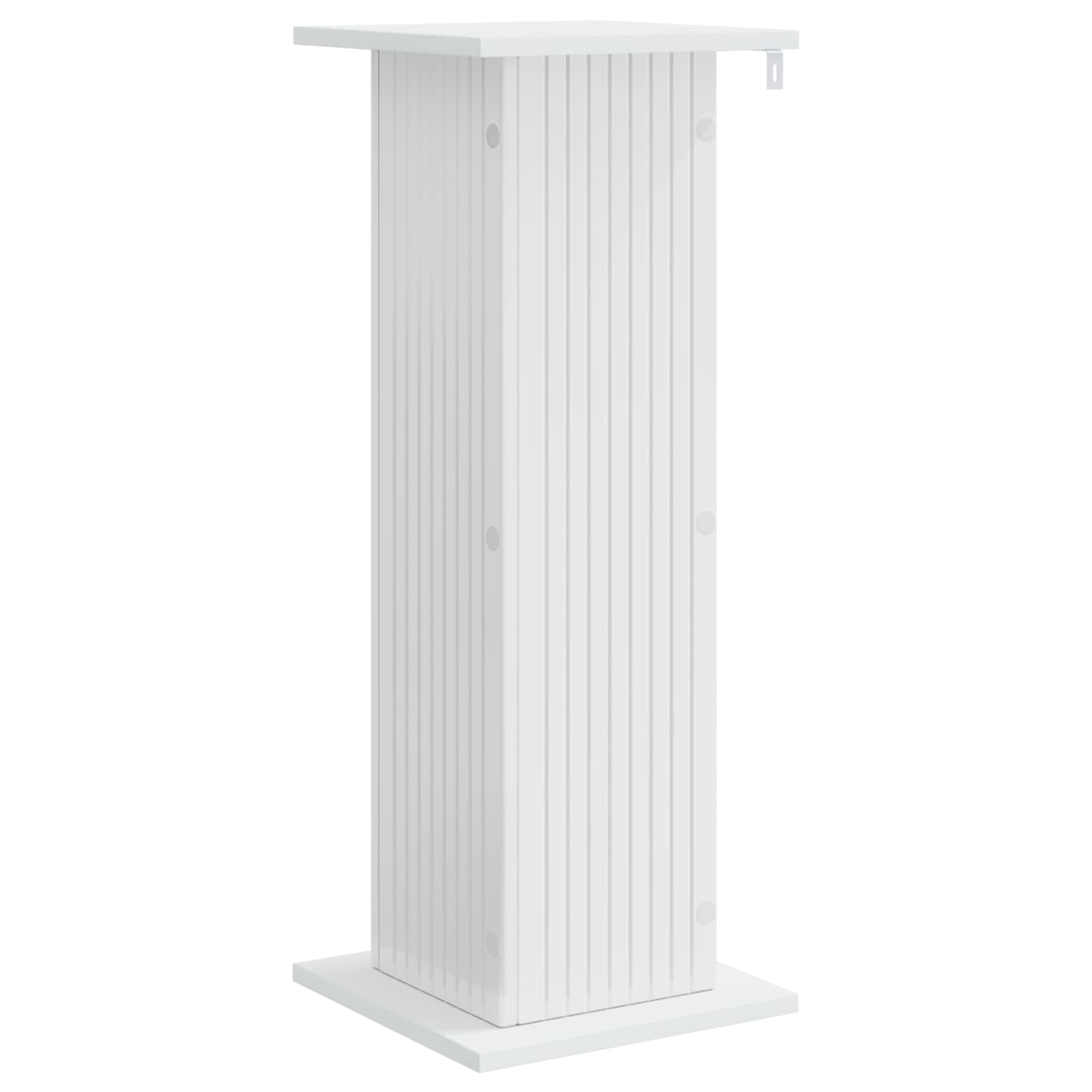 Supporto per piante Bianco Lucido 30,5 x 30 x 80,5 cm | homemem39