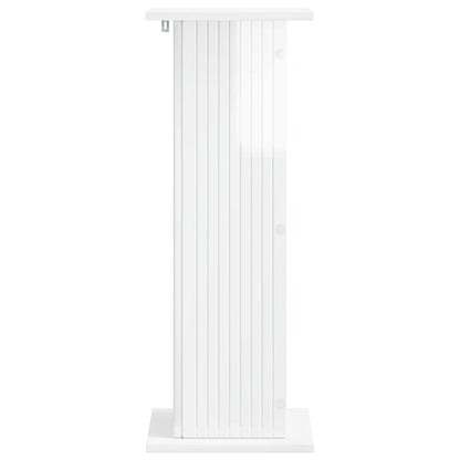 Supporto per piante Bianco Lucido 30,5 x 30 x 80,5 cm | homemem39