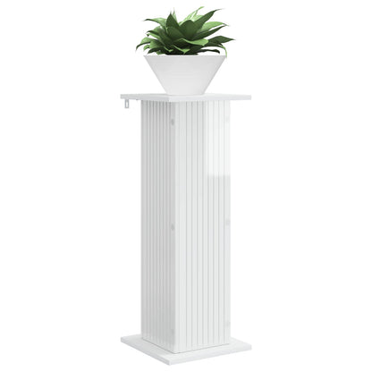 Supporto per piante Bianco Lucido 30,5 x 30 x 80,5 cm | homemem39