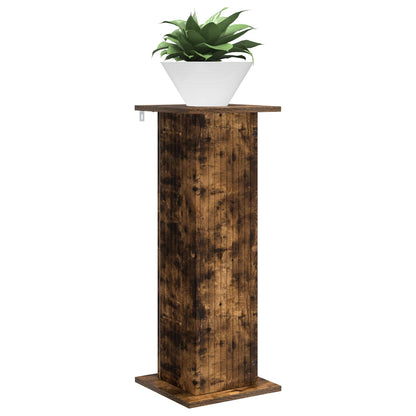 Supporto per piante 2 pcs Rovere Fumo 30,5 x 30 x 80,5 cm | homemem39
