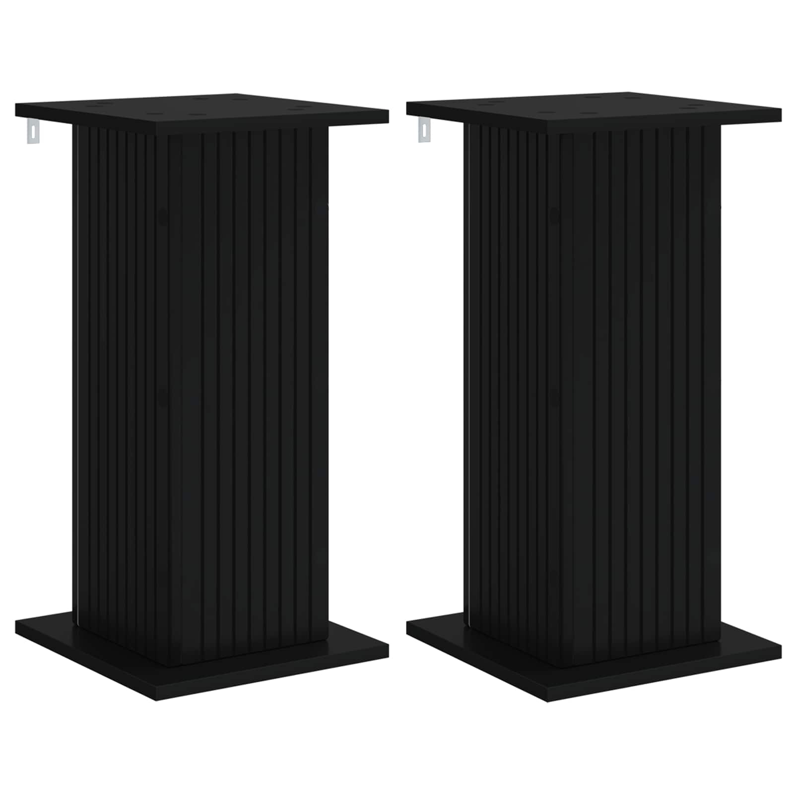 Supporto per piante 2 pcs Nero 30,5 x 30 x 60,5 cm | homemem39