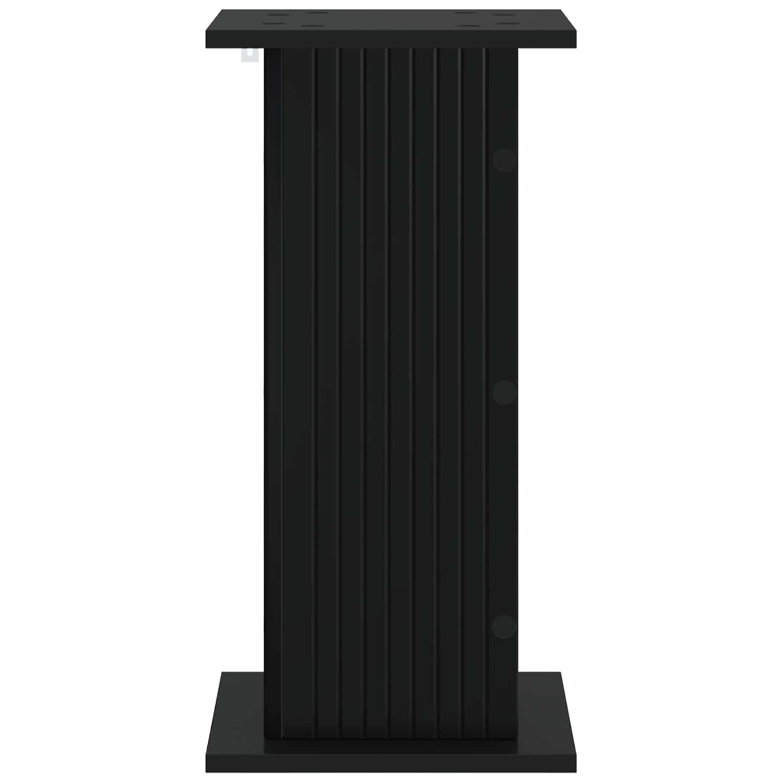 Supporto per piante 2 pcs Nero 30,5 x 30 x 60,5 cm | homemem39