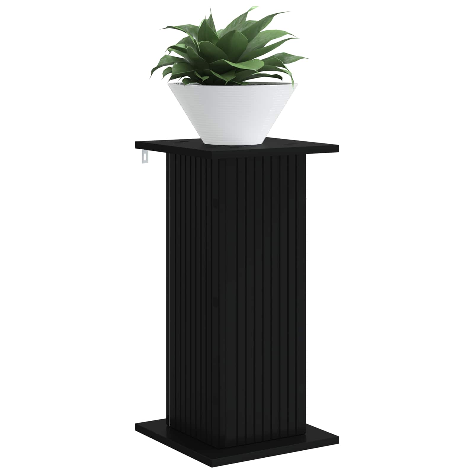 Supporto per piante 2 pcs Nero 30,5 x 30 x 60,5 cm | homemem39
