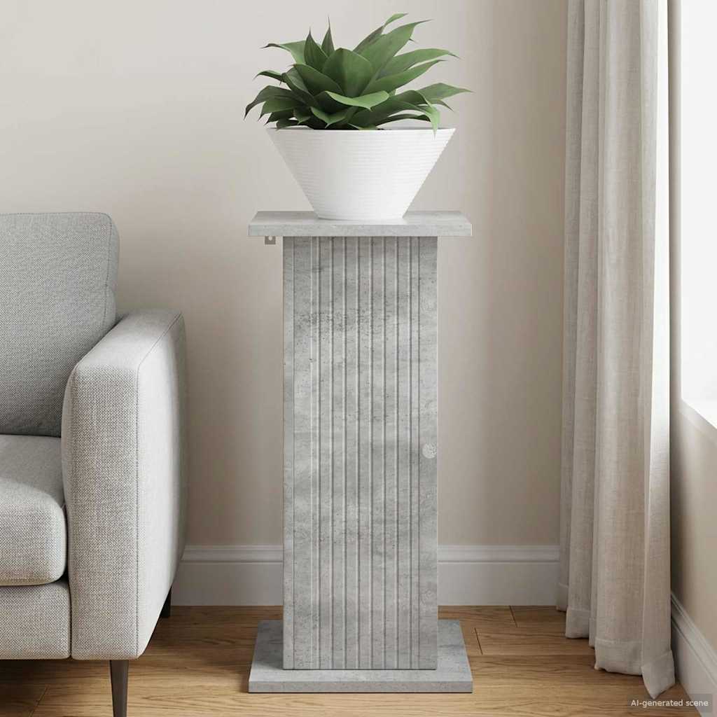 Supporto per piante Grigio Cemento 30,5 x 30 x 60,5 cm | homemem39