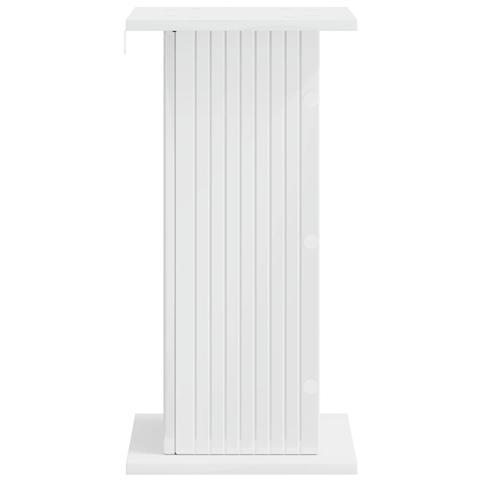 Supporto per piante Bianco Lucido 30,5 x 30 x 60,5 cm | homemem39