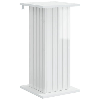 Supporto per piante 2 pcs Bianco Lucido 30,5 x 30 x 60,5 cm | homemem39
