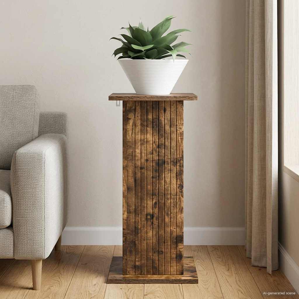 Supporto per piante Rovere Fumo 30,5 x 30 x 60,5 cm | homemem39