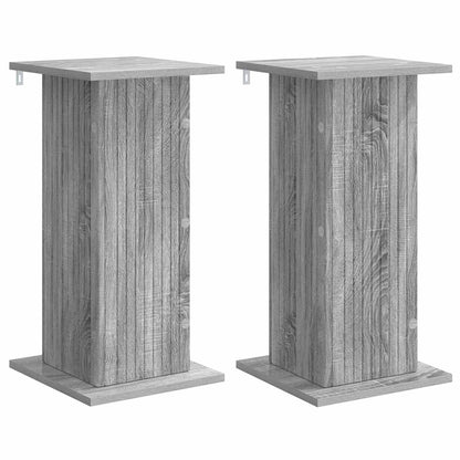 Supporto per piante 2 pcs Grigio Sonoma 30,5 x 30 x 60,5 cm | homemem39