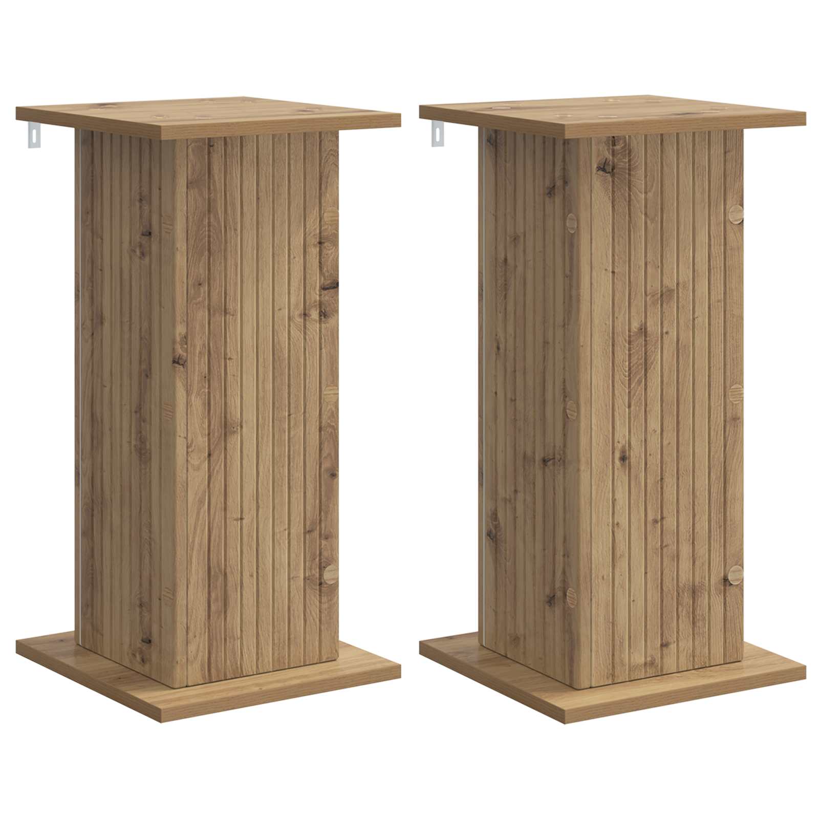 Supporto per piante 2 pcs Rovere Artigianale | homemem39