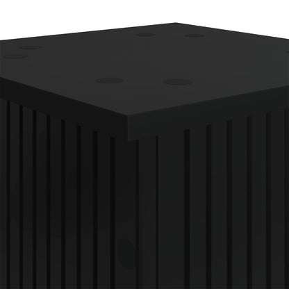 Supporto per piante Nero 30,5 x 30 x 43 cm Legno ingegnerizzato | homemem39