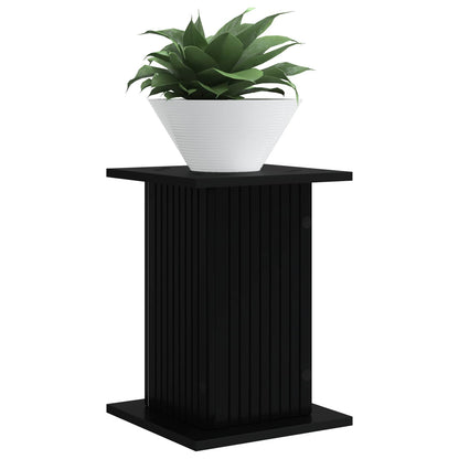 Supporto per piante Nero 30,5 x 30 x 43 cm Legno ingegnerizzato | homemem39