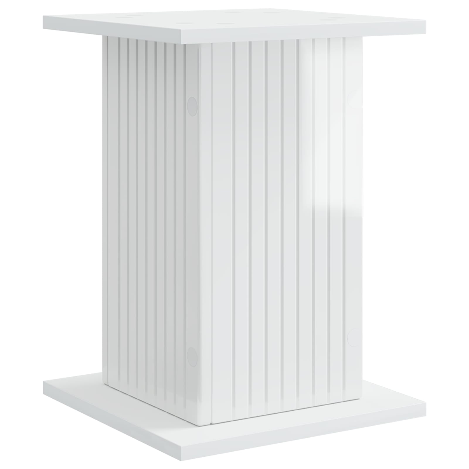 Supporto per piante Bianco Lucido 30,5 x 30 x 43 cm | homemem39