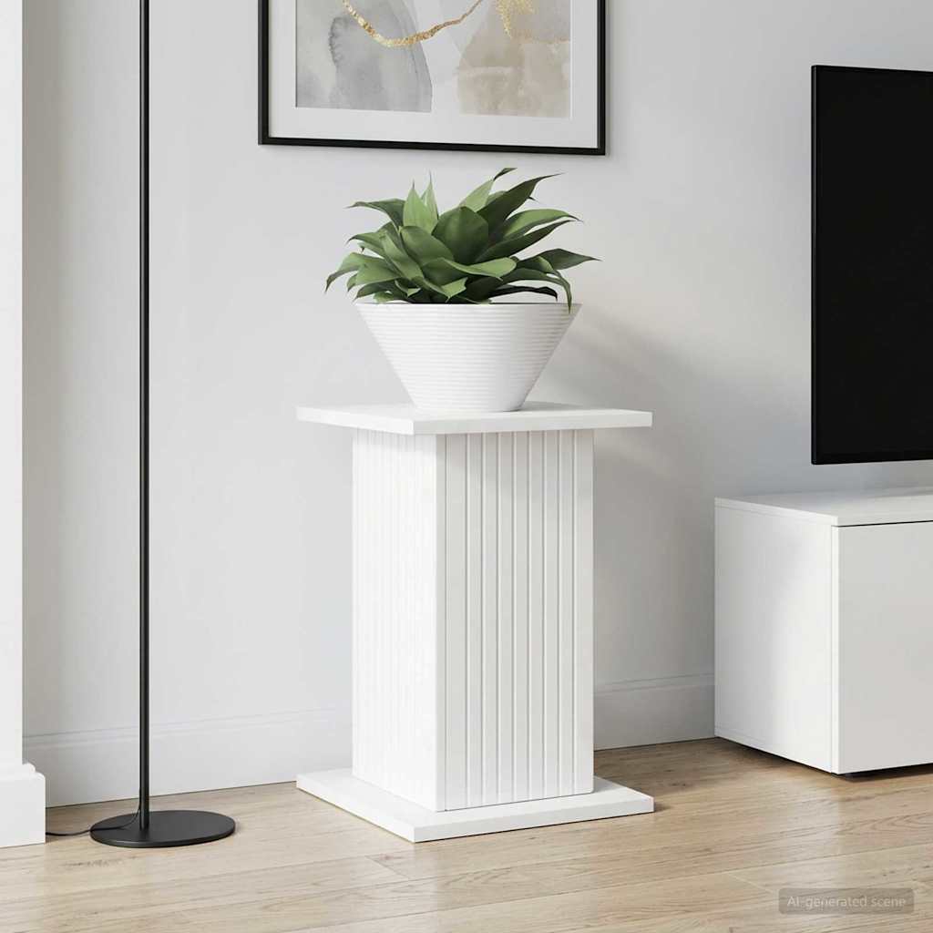 Supporto per piante 2 pcs Bianco Lucido 30,5 x 30 x 43 cm | homemem39