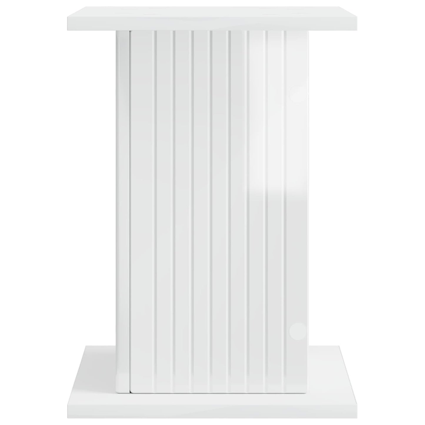 Supporto per piante 2 pcs Bianco Lucido 30,5 x 30 x 43 cm | homemem39