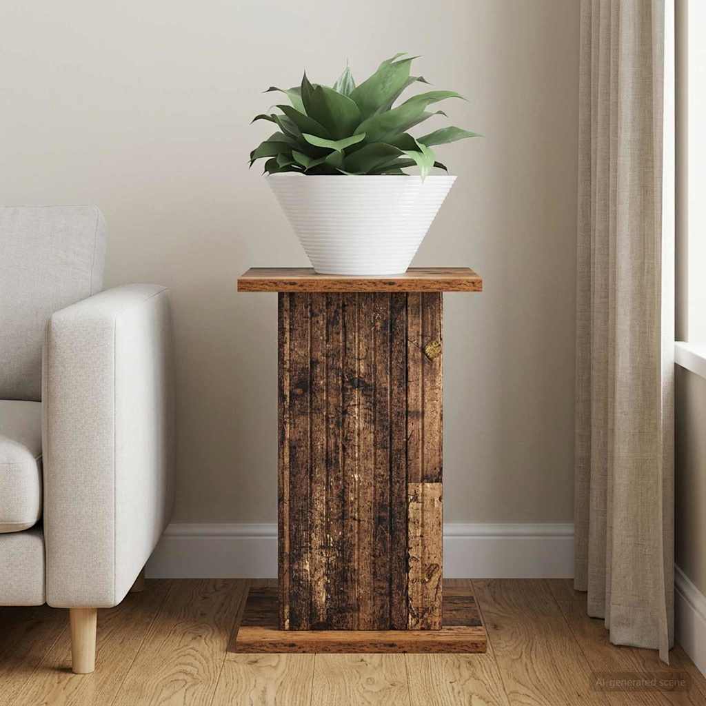 Supporto per piante Legno antico 30,5 x 30 x 43 cm | homemem39
