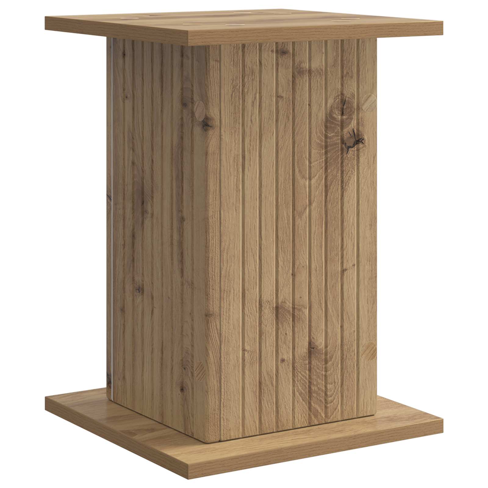 Supporto per piante 2 pcs Rovere Artigianale 30,5 x 30 x 43 cm | homemem39
