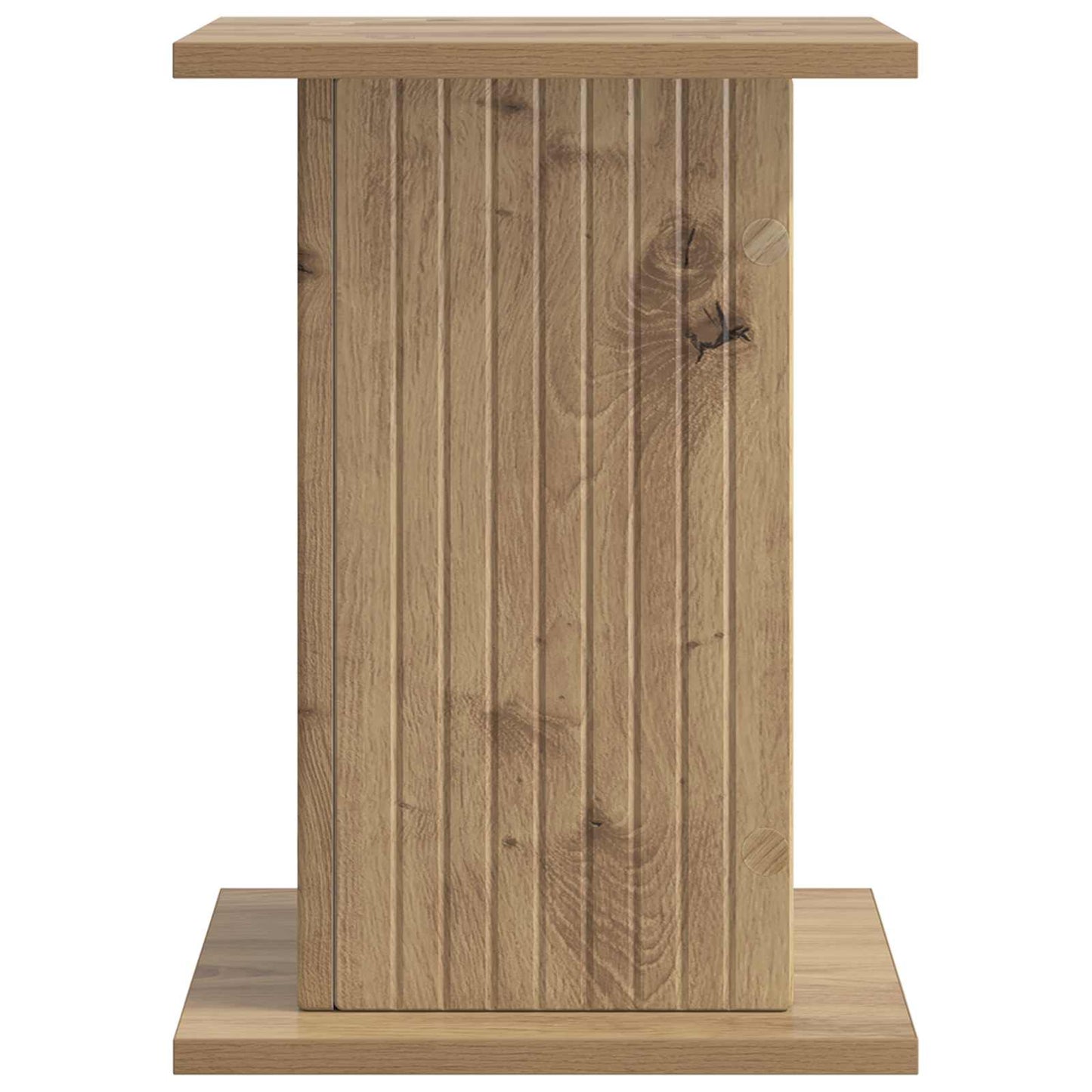 Supporto per piante 2 pcs Rovere Artigianale 30,5 x 30 x 43 cm | homemem39