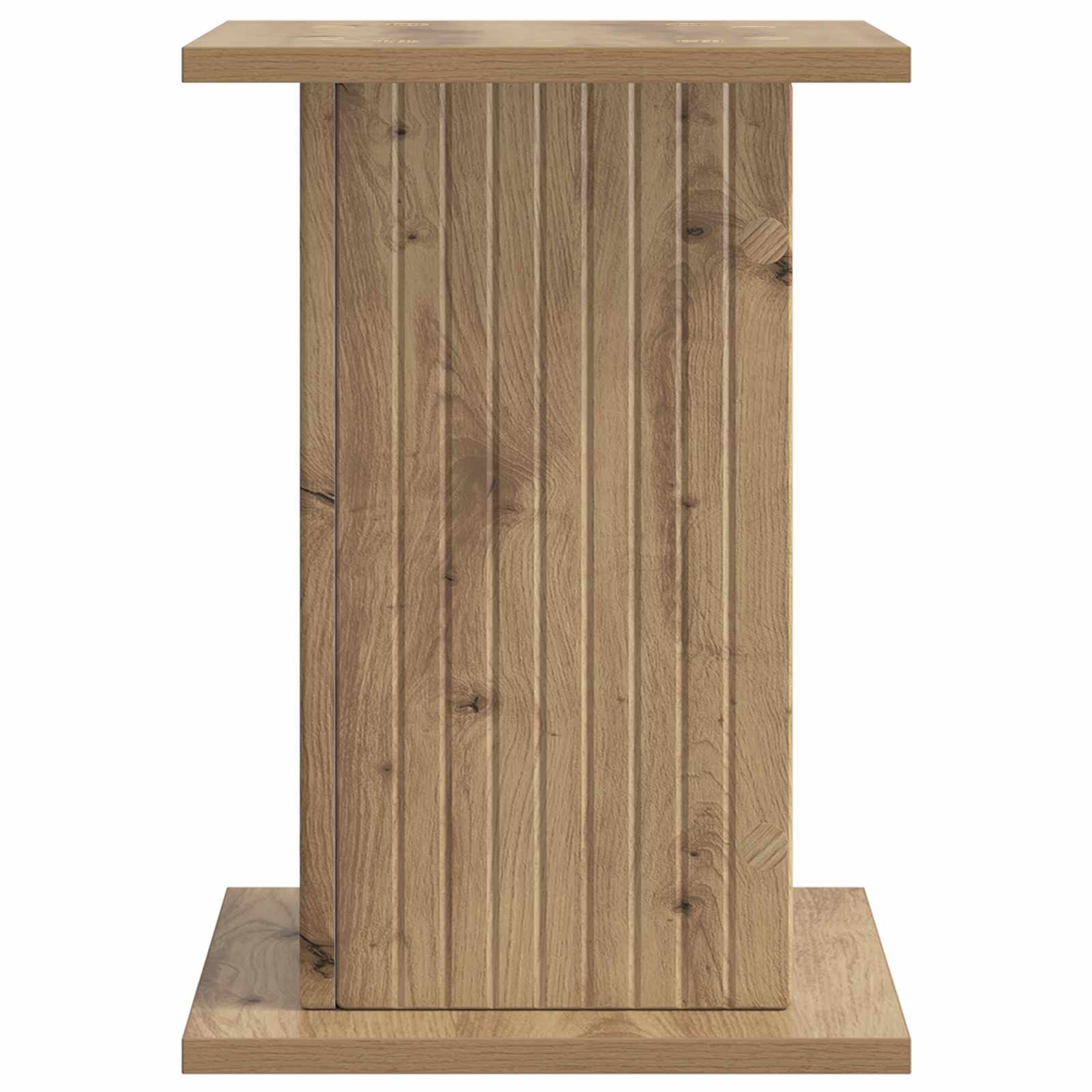 Supporto per piante 2 pcs Rovere Artigianale 30,5 x 30 x 43 cm | homemem39